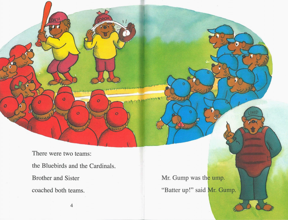 I Can Read Level 1-57 Set / Berenstain Bears Play T-Ball (Book+CD)