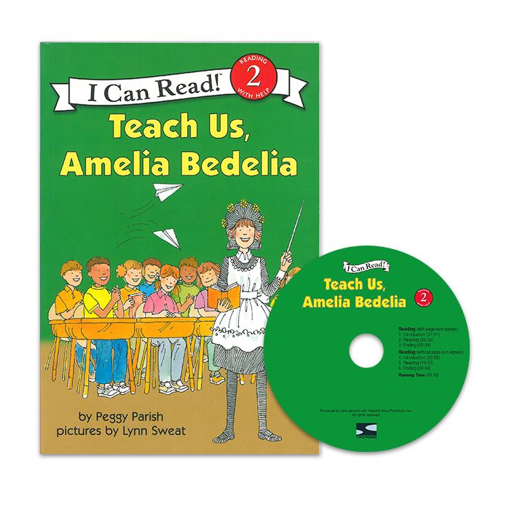 I Can Read Level 2-42 Set / Teach Us, Amelia Bedelia (Book+CD)