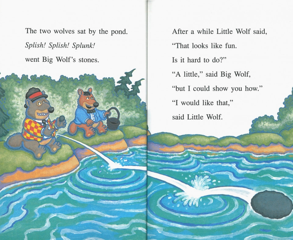 I Can Read Level 2-44 Set / Little Wolf, Big Wolf (Book+CD)