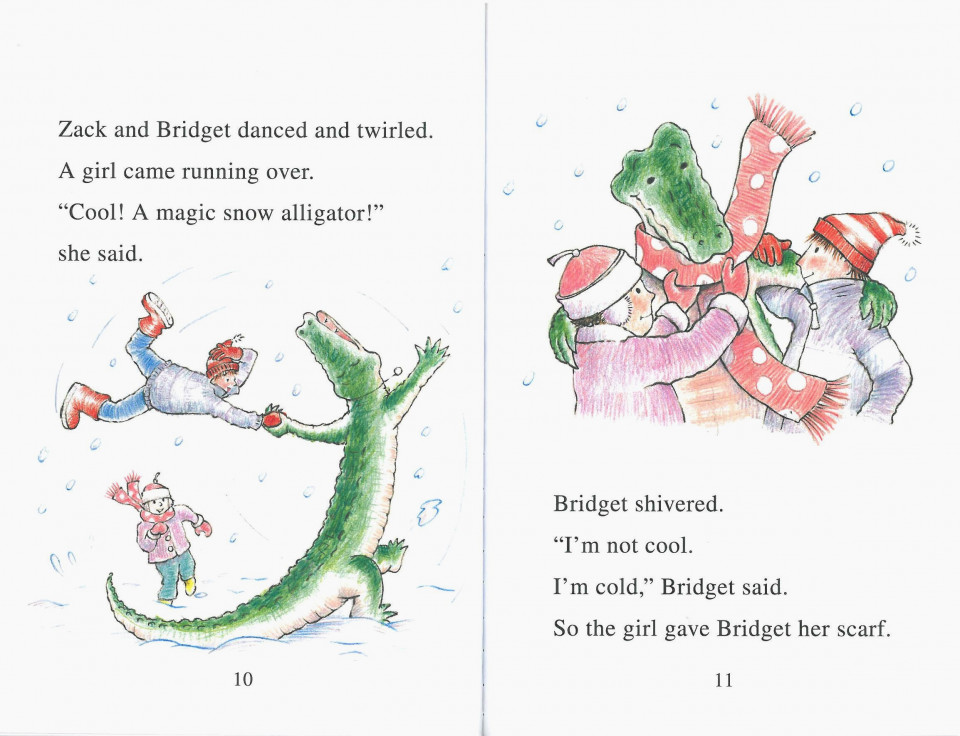 I Can Read Level 2-89 Set / Zack's Alligator and the First Snow (Book+CD)