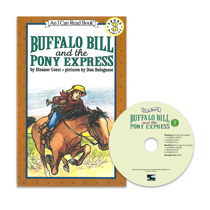 I Can Read Level 3-14 Set / Buffalo Bill and the Pony Express (Book+CD)