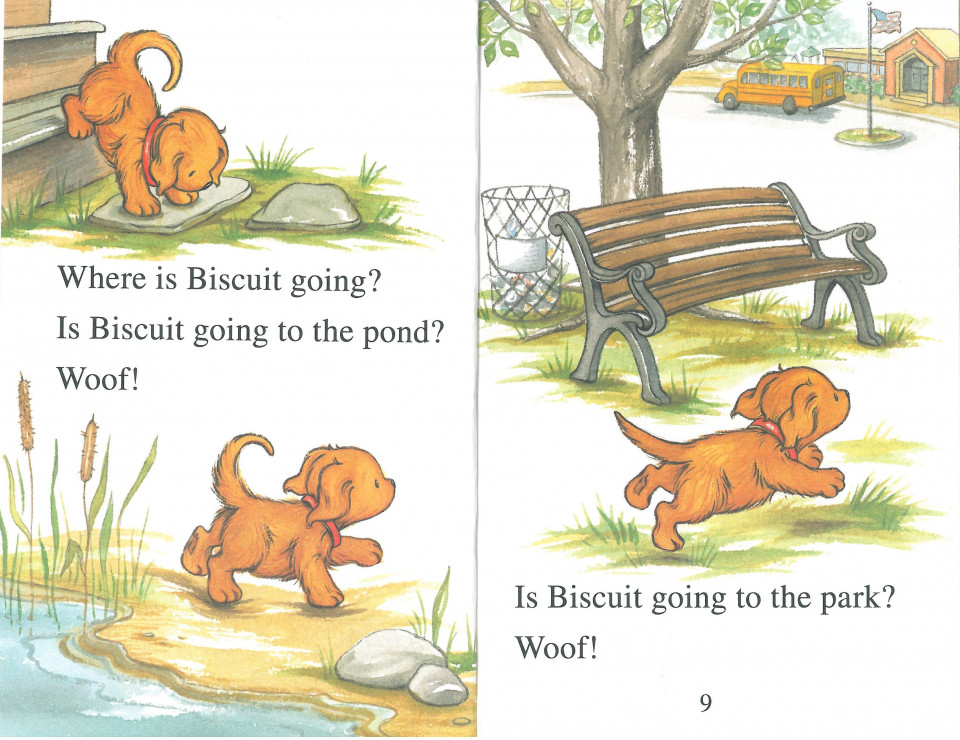 I Can Read ! My First -04 Set / Biscuit Goes to School (Book+CD)