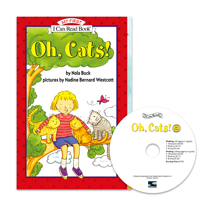 I Can Read ! My First -13 Set / Oh, Cats! (Book+CD)