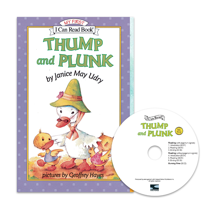 I Can Read ! My First -16 Set / Thump and Plunk (Book+CD)