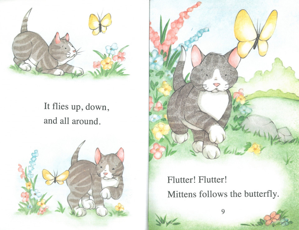 I Can Read ! My First -19 Set / Follow Me, Mittens (Book+CD)