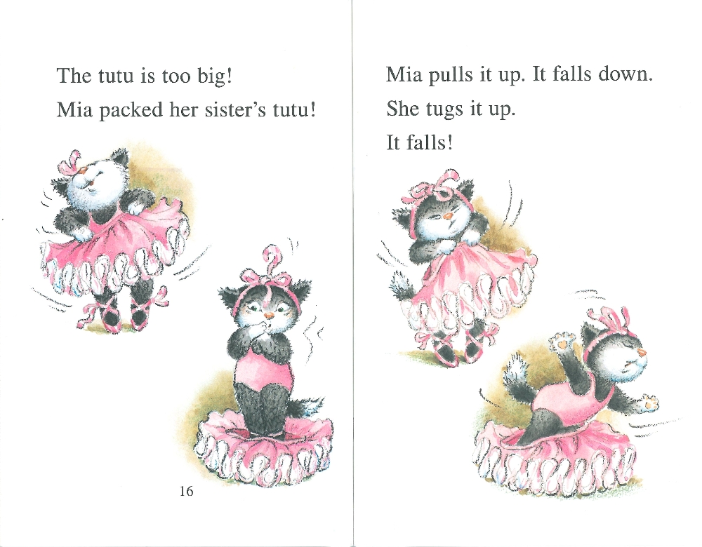 I Can Read ! My First -24 Set / Mia and the Too Big Tutu (Book+CD)