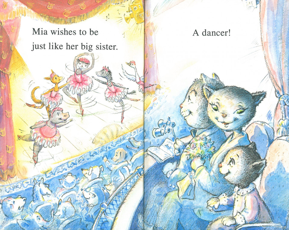 I Can Read ! My First -24 Set / Mia and the Too Big Tutu (Book+CD)