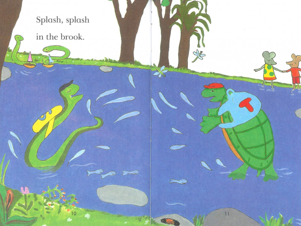 Penguin Young Readers 1-01 / Turtle and Snake Go Camping (Book+CD+QR)