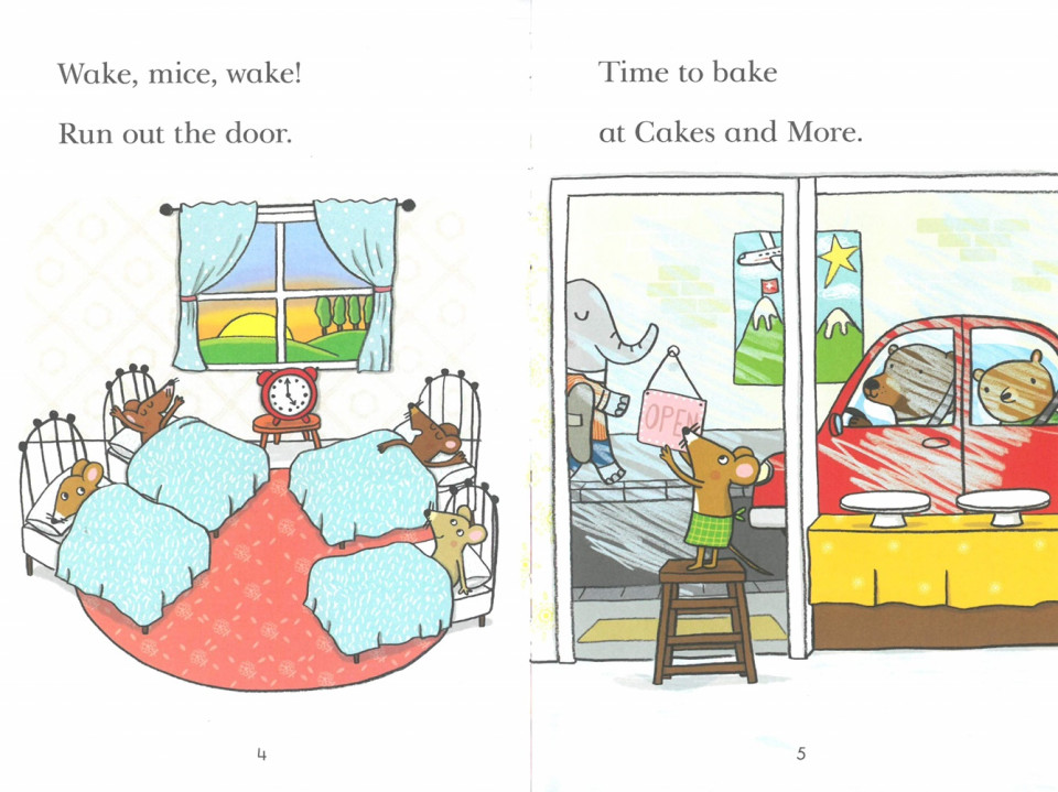 Penguin Young Readers 1-03 / Bake, Mice, Bake! (Book+CD+QR)