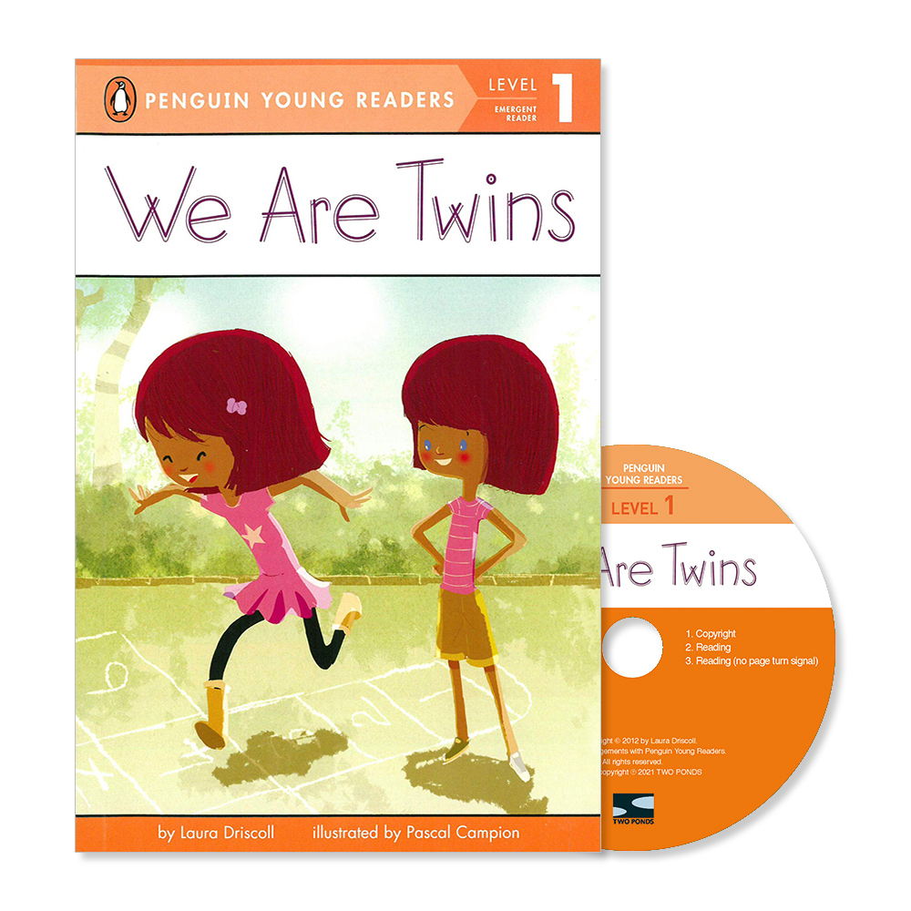 Penguin Young Readers 1-05 / We are Twins (Book+CD+QR)