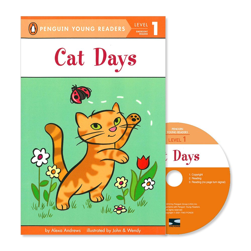 Penguin Young Readers 1-06 / Cat Days (Book+CD+QR)