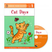 Penguin Young Readers (QR) 1-06 / Cat Days (with CD)