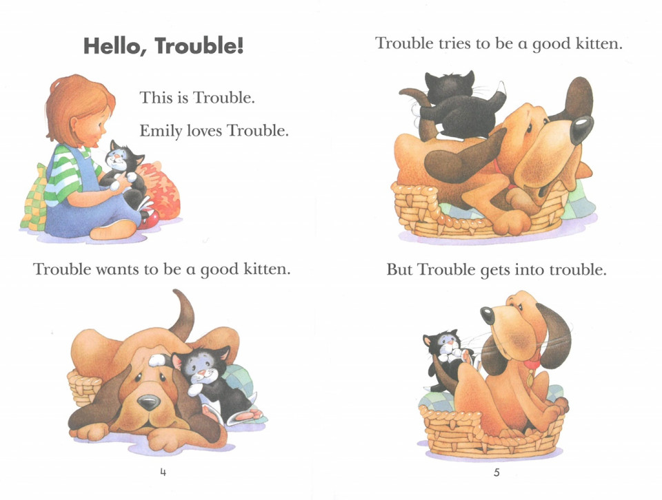 Penguin Young Readers 2-12 / Meet Trouble (Book+CD+QR)