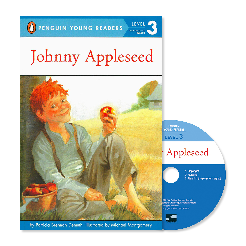 Penguin Young Readers 3-01 / Johnny Appleseed (Book+CD+QR)