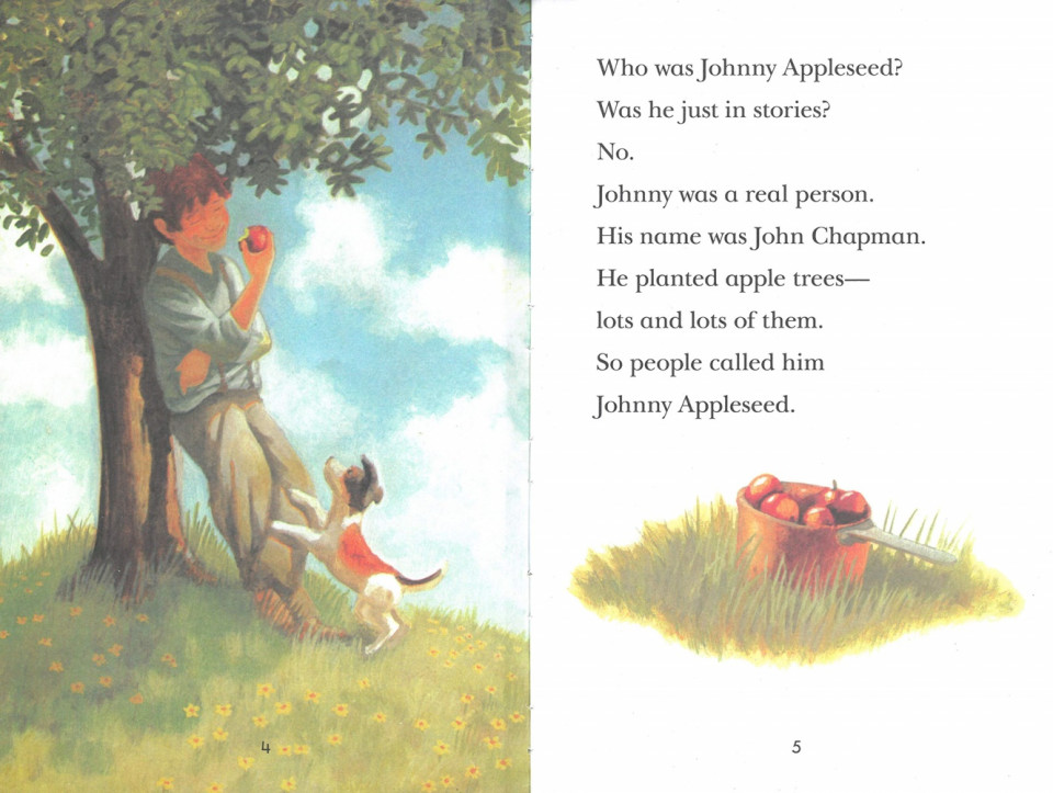 Penguin Young Readers 3-01 / Johnny Appleseed (Book+CD+QR)