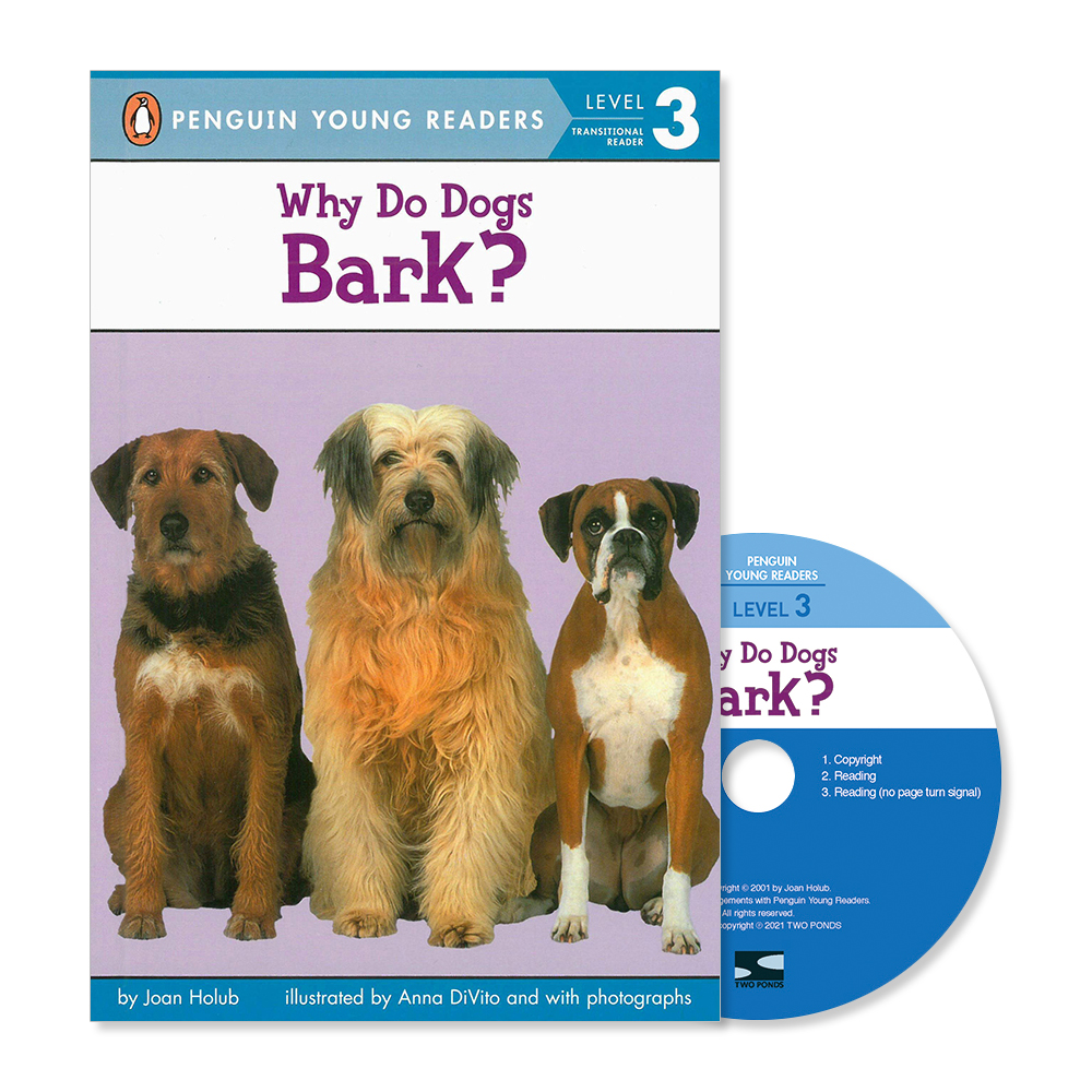 Penguin Young Readers 3-05 / Why Do Dogs Bark? (Book+CD+QR)