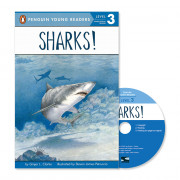 Penguin Young Readers 3-06 / Sharks! (Book+CD+QR)