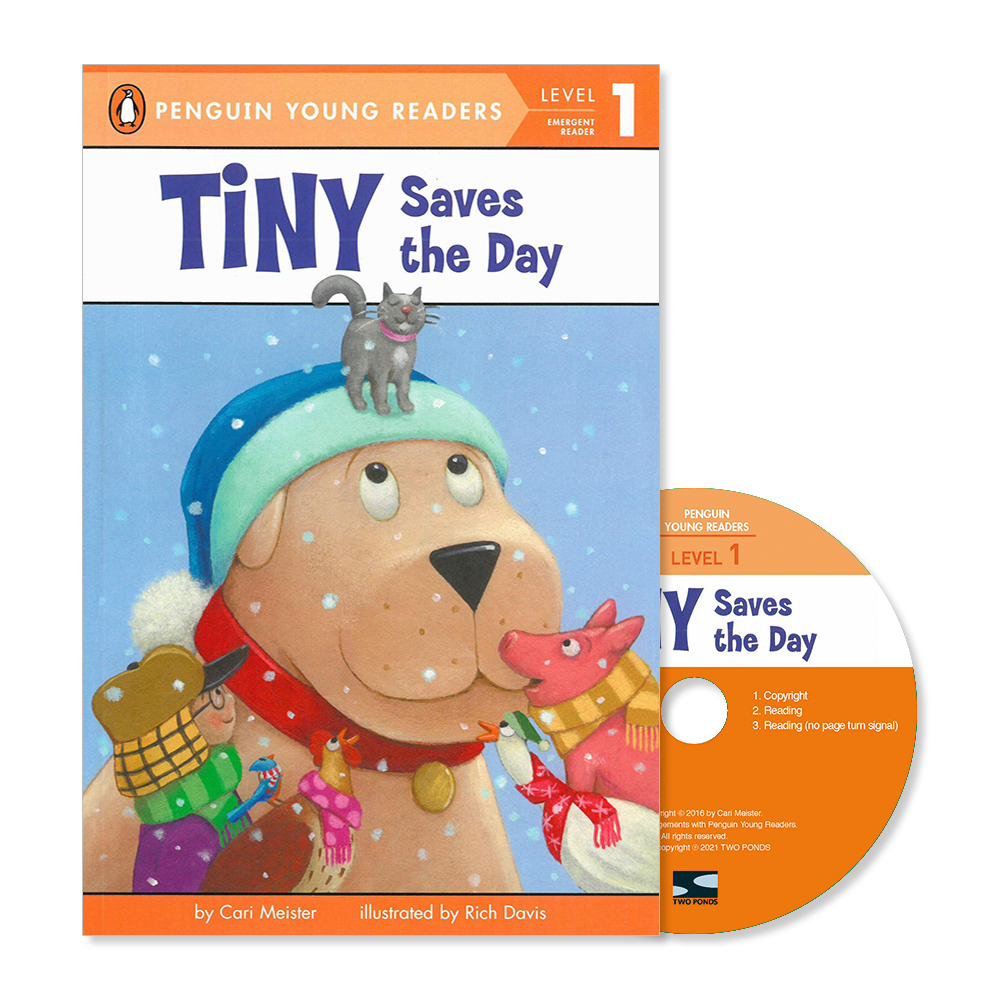 Penguin Young Readers 1-13 / Tiny Saves the Day (Book+CD+QR)