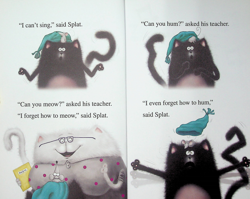 I Can Read Level 1-85 / Splat the Cat: Splat the Cat Sings Flat 
