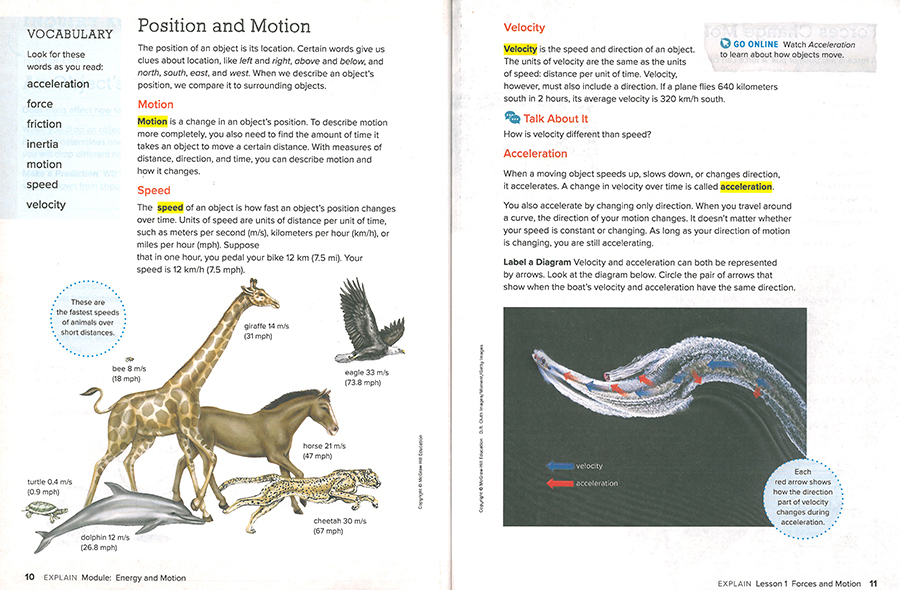 Inspire Science G4 Student Book Unit 1