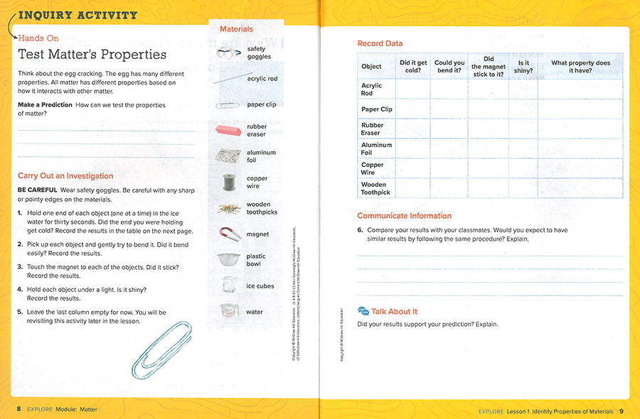 Inspire Science G5 Student Book Unit 1