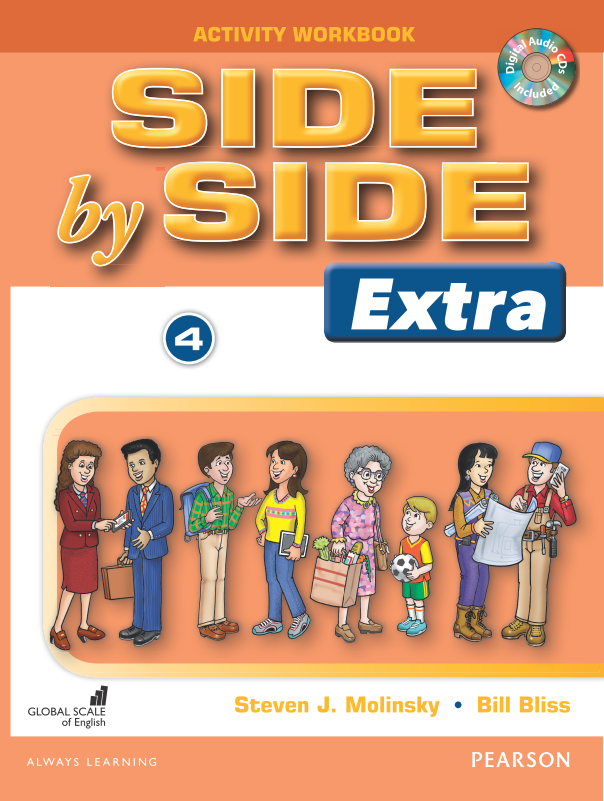 Side by Side Extra 4 Activity Workbook+CDs (3rd Edition)