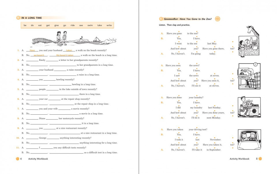 Side by Side Extra 4 Activity Workbook+CDs (3rd Edition)