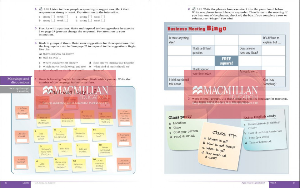 Get Ready for International Business 2 SB With extra practice for the TOEIC exam