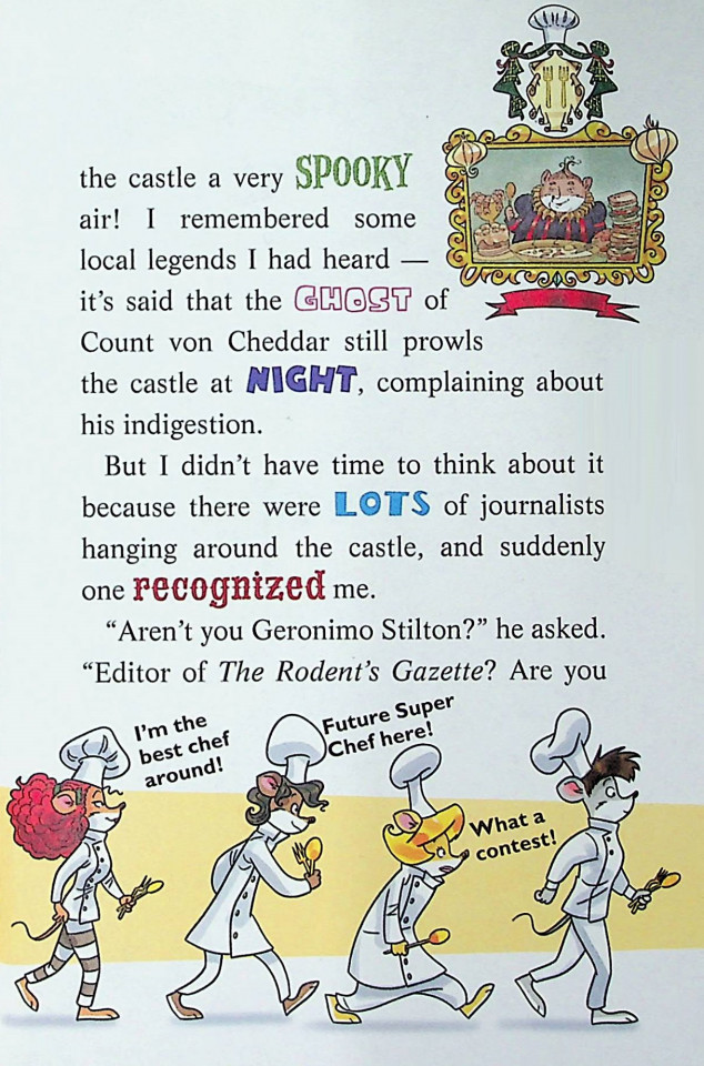 Geronimo Stilton #58 / the Super Chef Contest