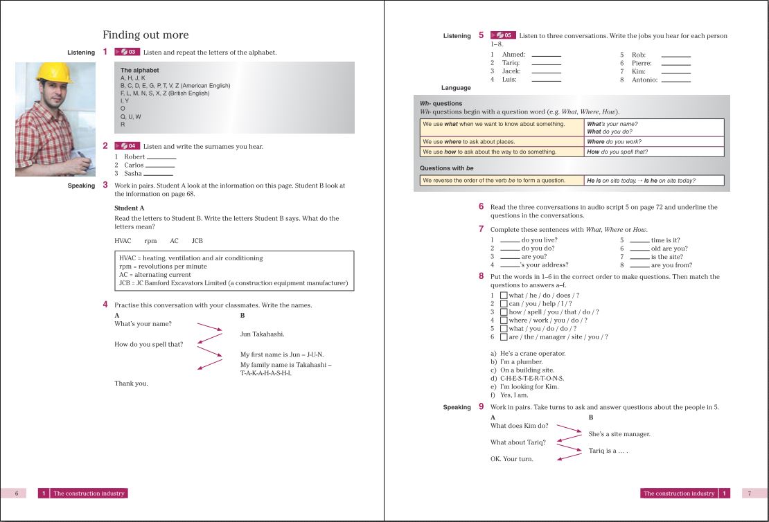 English for Construction 1