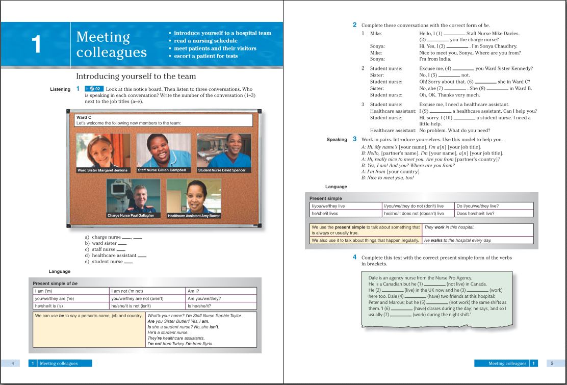 English for Nursing 1