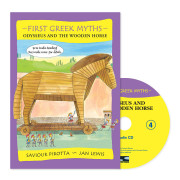 First Greek Myths 4 / Odysseus and the Wooden Horse (Book+CD+QR)