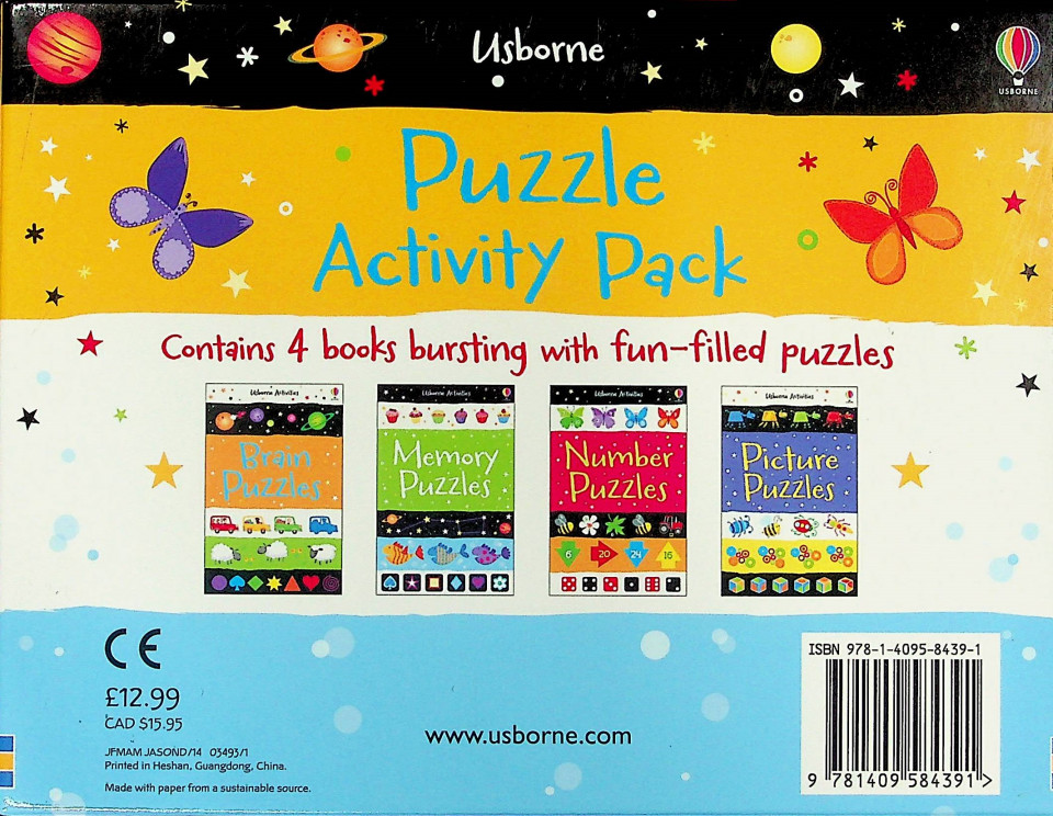 Usborne Puzzle Activity Pack