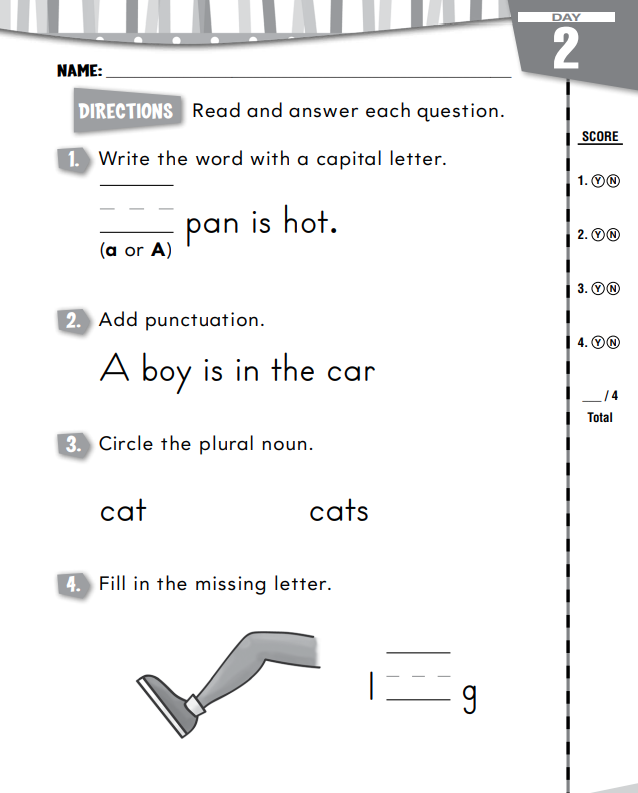 180 Days of Language for First Grade