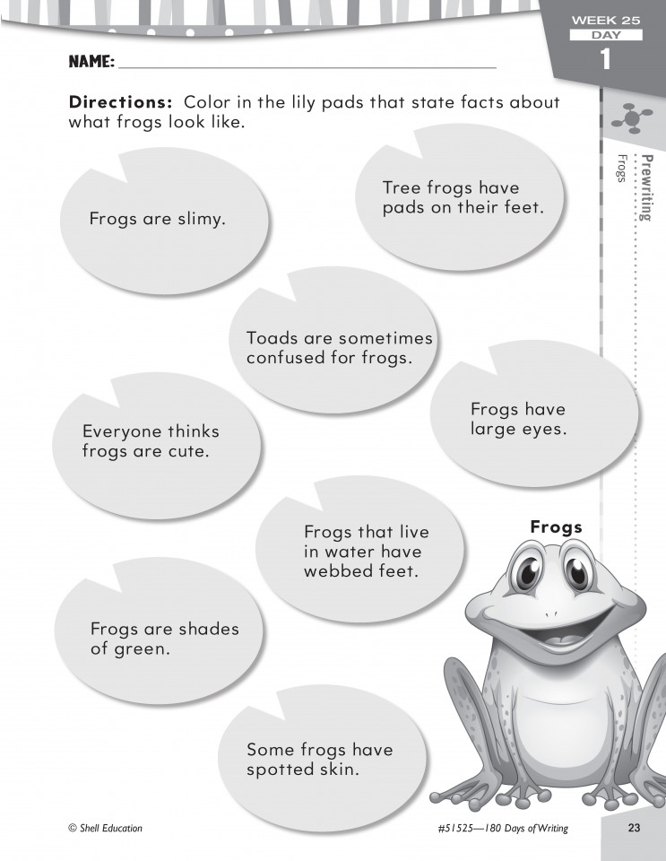 180 Days of Writing for  Second Grade