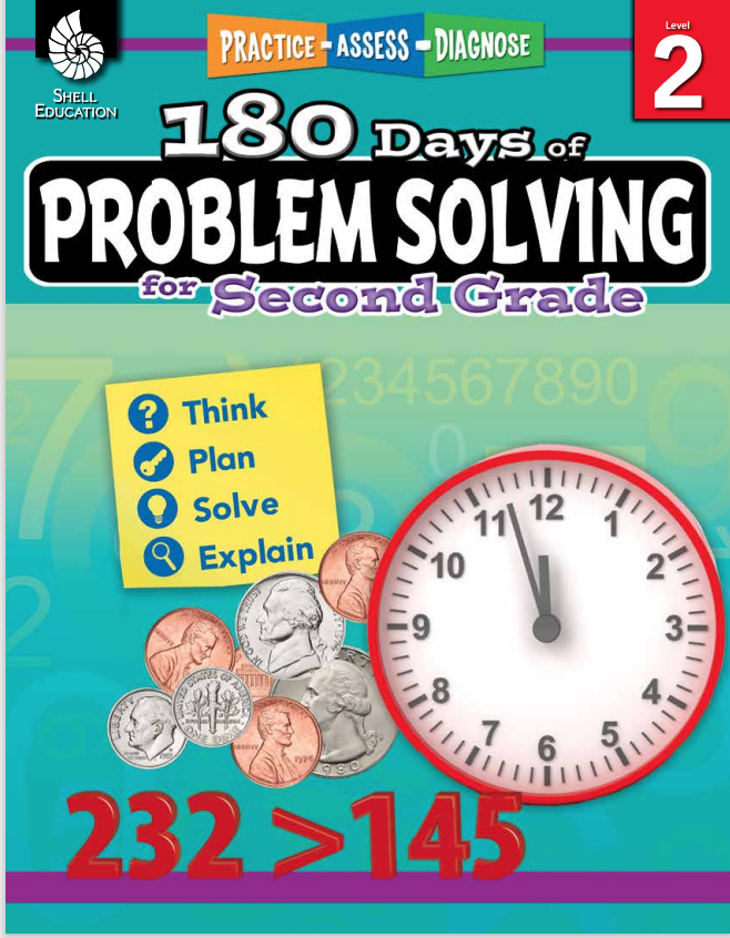 180 Days of Problem Solving for Second Grade