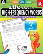 180 Days of High-Frequency Words for *Kindergarten