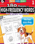 180 Days of High-Frequency Words for First Grade