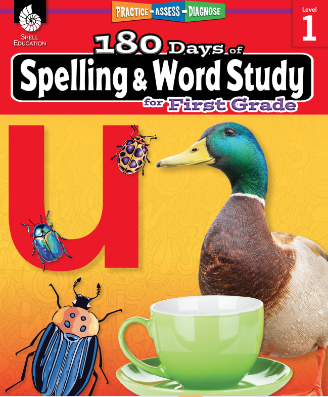 180 Days of Spelling and Word Study for First Grad