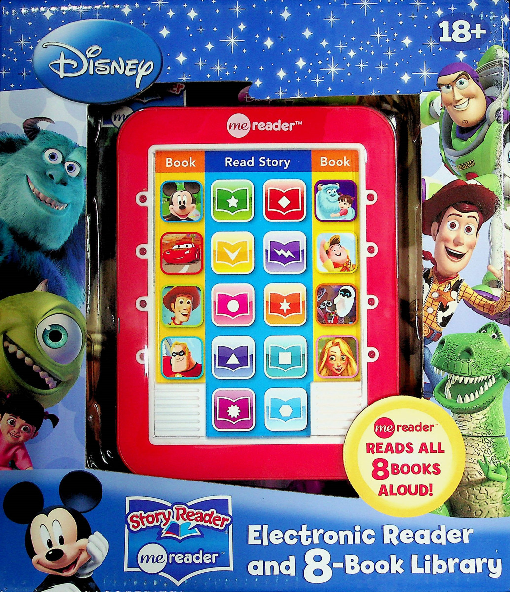 Disney Modern Electronic Reader + 8-book library