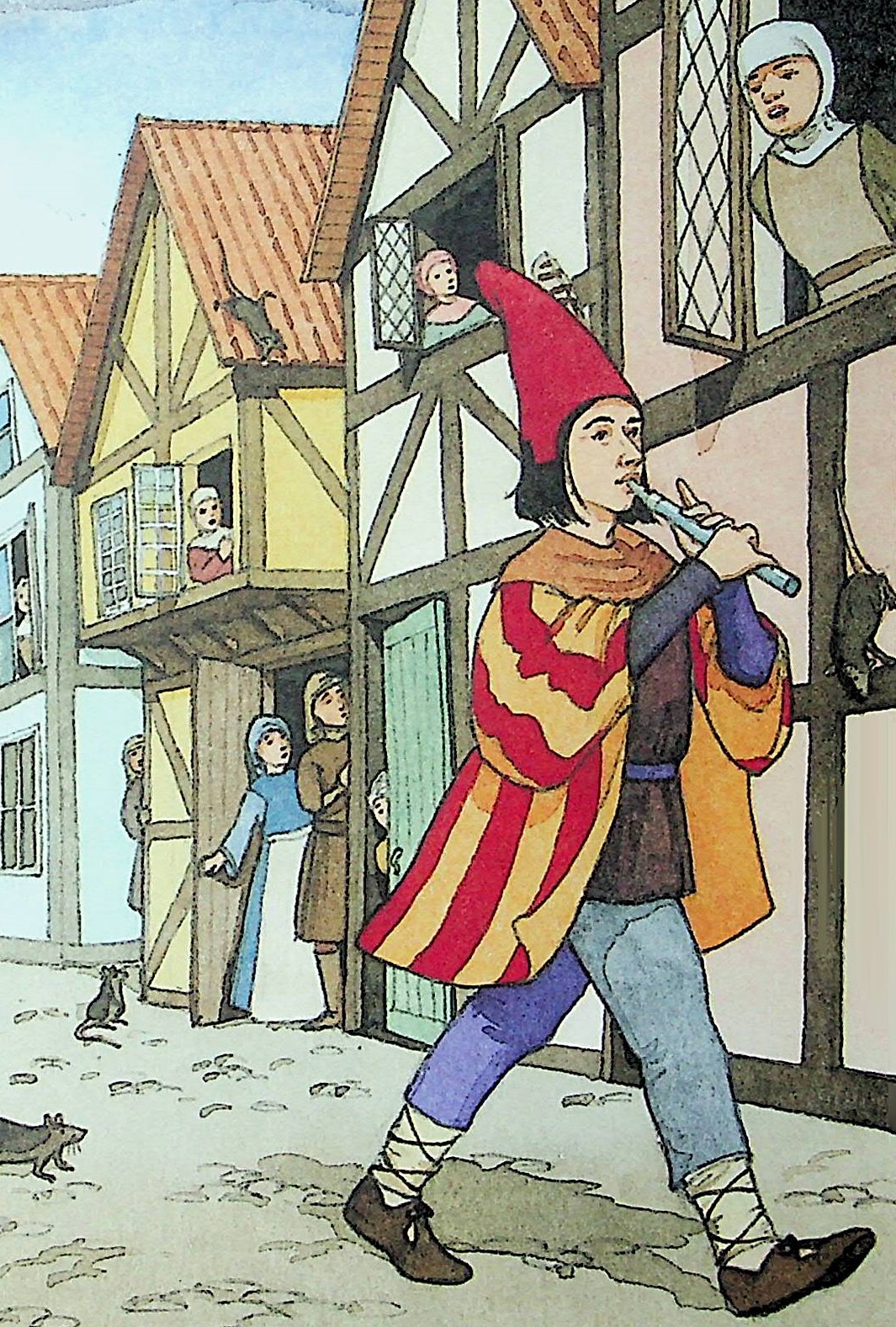 Silver Penny 15 / The Pied Piper of Hamelin (QR)