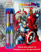 MARVEL AVENGERS ASSEMBLE COPY COLOURING