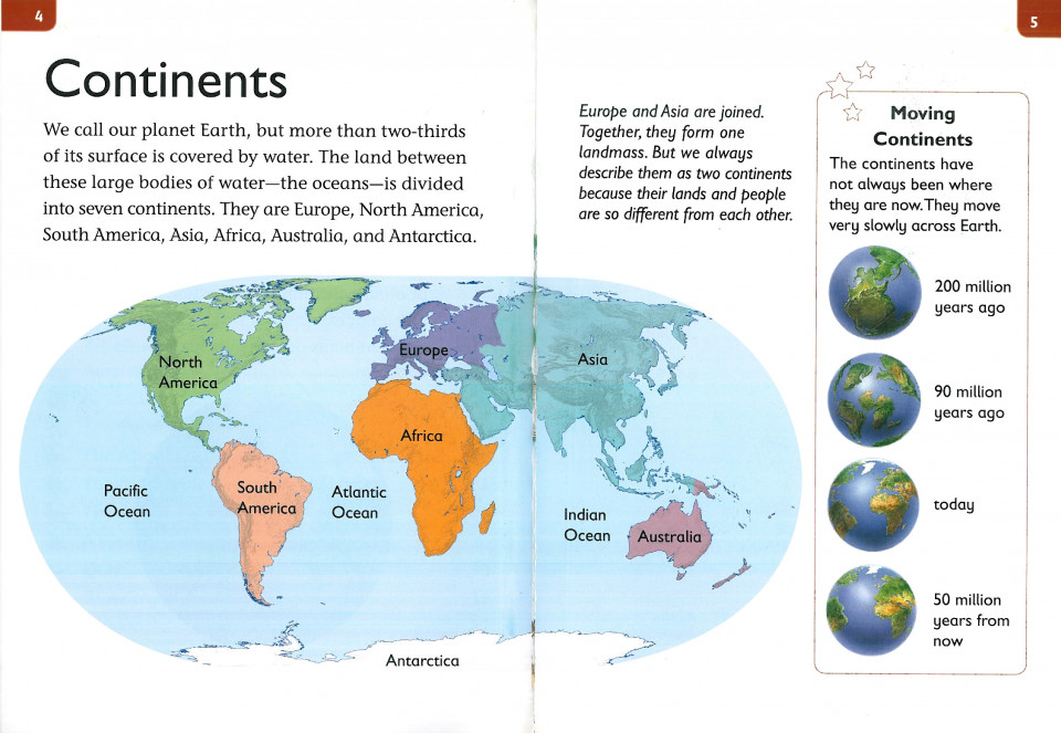 Top Readers 4-07 / ER-Continents and Oceans