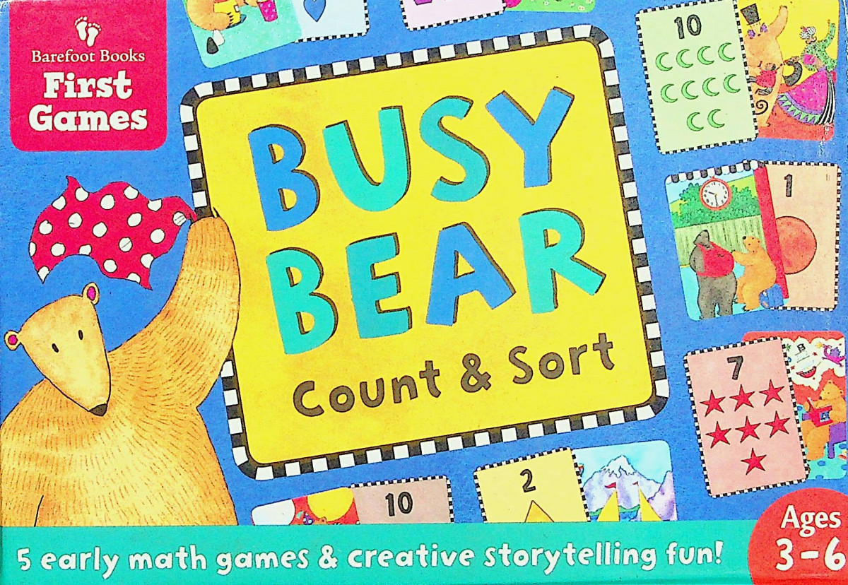 Busy Bear Count and Sort Game