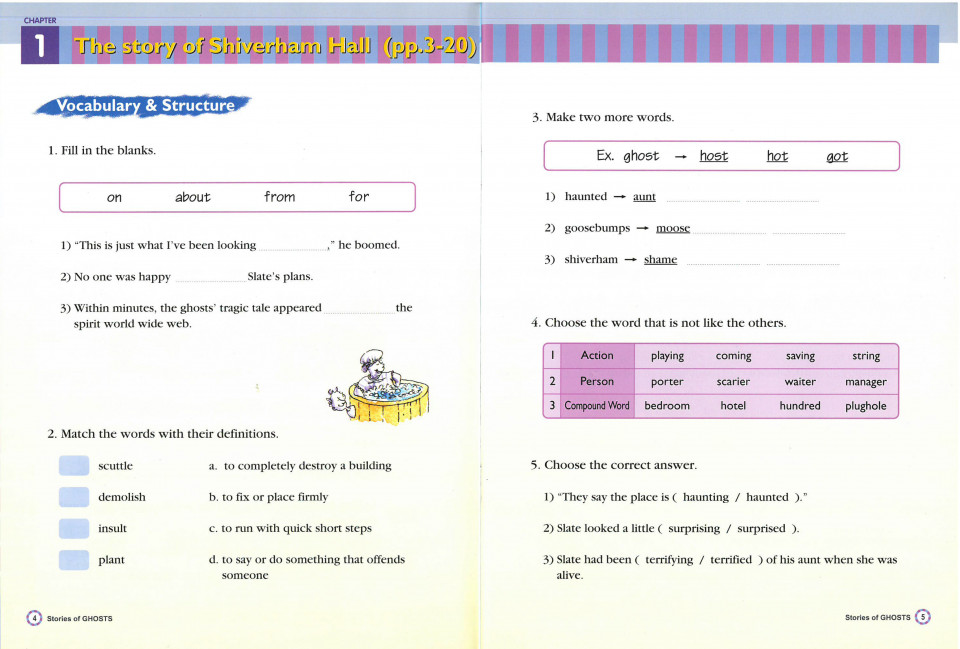 Usborne Young Reading Level 1-18 Set / Stories Of Ghosts (Workbook+CD)