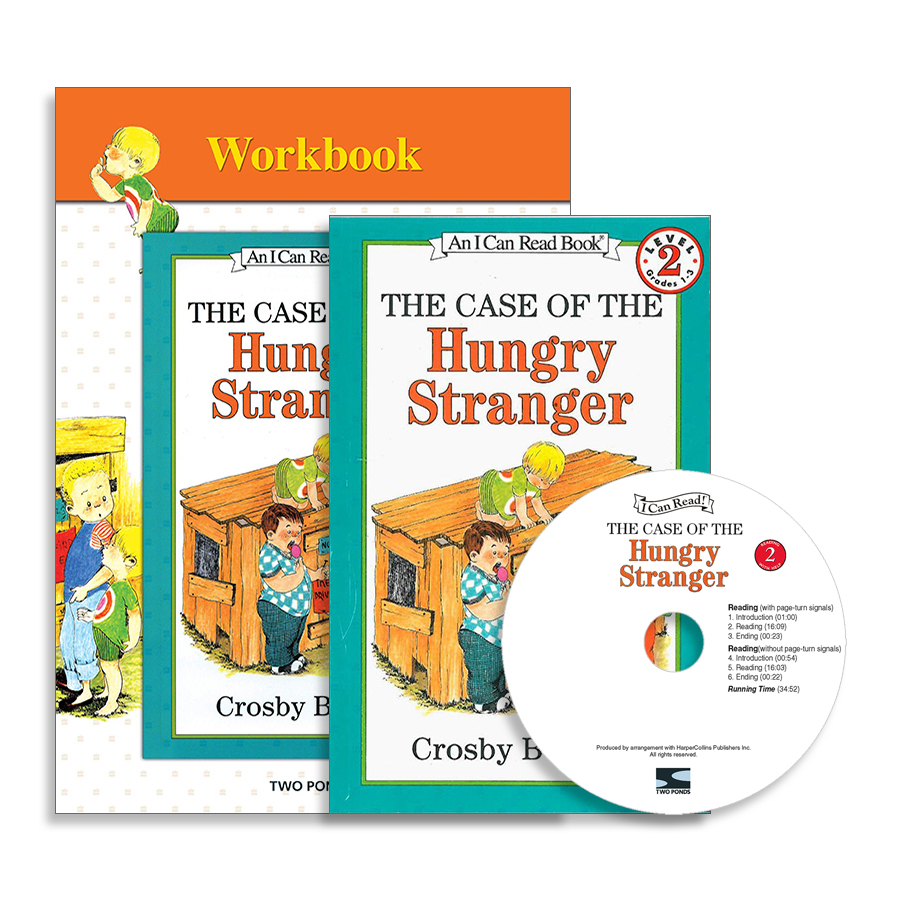 I Can Read Level 2-04 Set / The Case Of The Hungry Stranger (Book+CD+Workbook)
