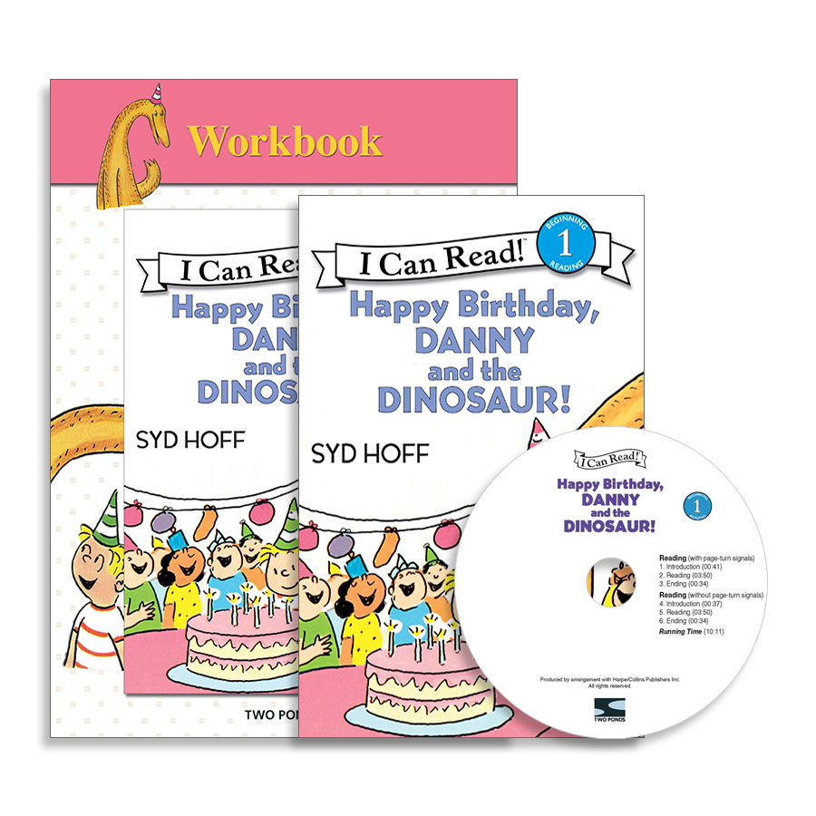 I Can Read Level 1-23 Set / Happy Birthday, Danny and the Dinosaur! (Book+CD+Workbook)