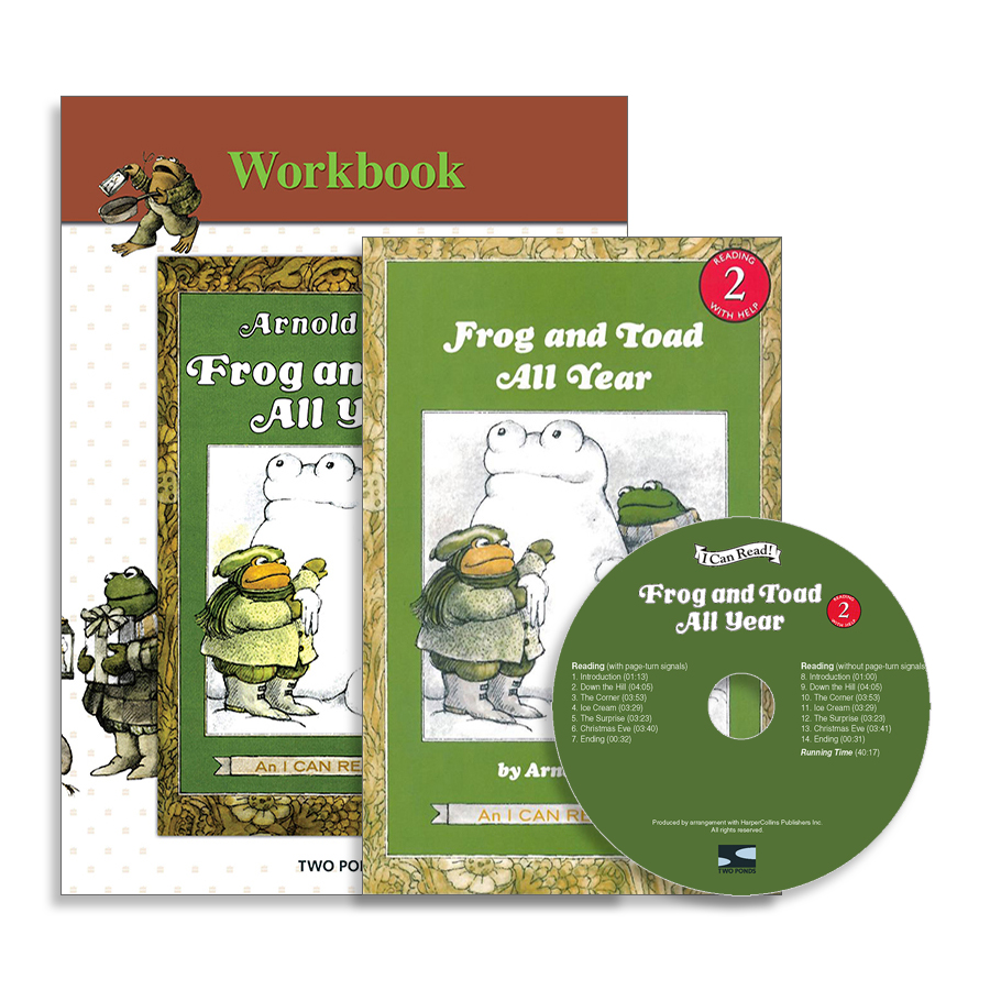 I Can Read Level 2-14 Set / Frog And Toad All Year (Book+CD+Workbook)