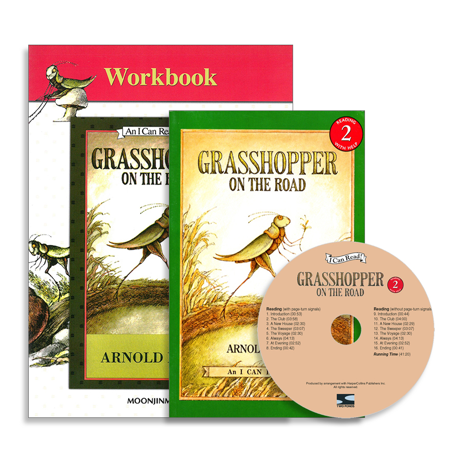 I Can Read Level 2-24 Set / Grasshopper On the Road (Book+CD+Workbook)