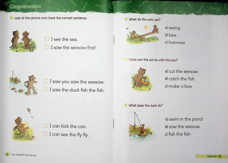 I Can Read ! My First -11 Set / I See, You Saw (Book+CD+Workbook)